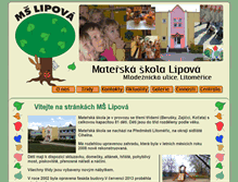 Tablet Screenshot of mladeznicka.skolky-ltm.cz