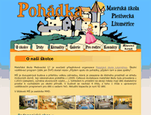 Tablet Screenshot of plesivecka.skolky-ltm.cz