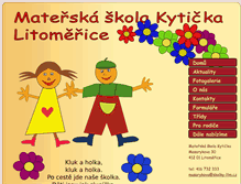 Tablet Screenshot of masarykova.skolky-ltm.cz